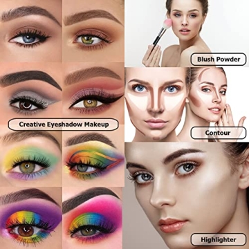 UCANBE Eyeshadow Palette & Brush Set with 86 Colors