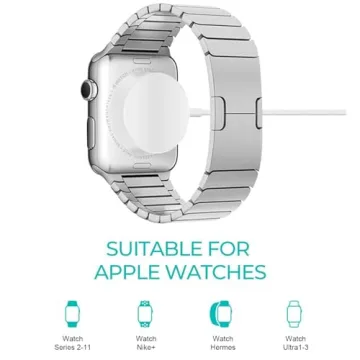 AILUTIME Magnetic Fast Charger for Apple Watch - USB C/iWatch