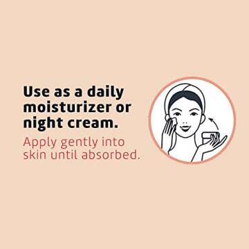 De La Cruz Vitamin E Cream Moisturizer for Face and Neck - Moisturizing Skin Care for All Skin Types - Made in USA