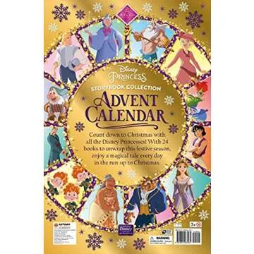 Disney Princess: Storybook Collection Advent Calendar: A Festive Countdown with 24 Books