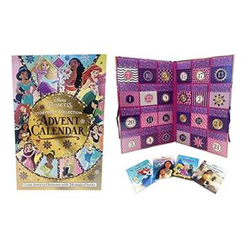 Disney Princess: Storybook Collection Advent Calendar: A Festive Countdown with 24 Books