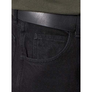Rustler Classic Relaxed Fit Jeans in Black, 29Wx30L