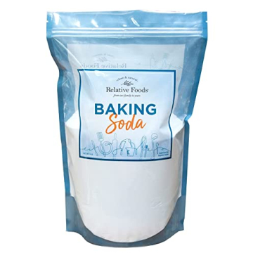 Relative Foods Baking Soda - Pure & Versatile for Cooking, Cleaning, and More