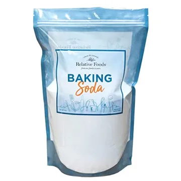 Relative Foods Baking Soda - Pure & Versatile for Cooking, Cleaning, and More