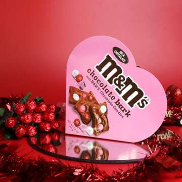 Morris National Valentine's Milk Chocolate Candy Bark Gift Box