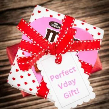 Morris National Valentine's Milk Chocolate Candy Bark Gift Box
