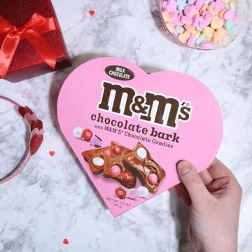 Morris National Valentine's Milk Chocolate Candy Bark Gift Box