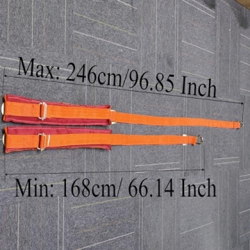 HUAWELL Climbing Safety Belt with Adjustable Lanyard