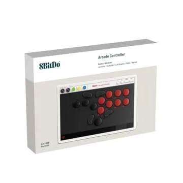 8BitDo All-Button Arcade Controller for Switch & Windows