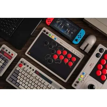 8BitDo All-Button Arcade Controller for Switch & Windows
