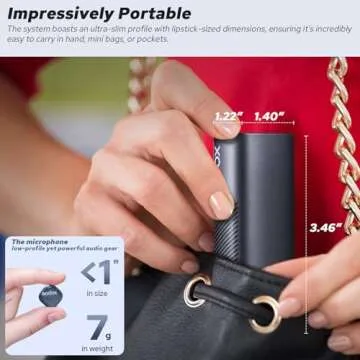 GODOX Cube-SC Kit2 Wireless Lavalier Microphone for iPhone 15 & Android, USB C, 8H Battery Life, 2.4G Wireless Mic, 300m(1000ft.) Range, Noise Cancelling with Charging Case for Vlogging, TikTok