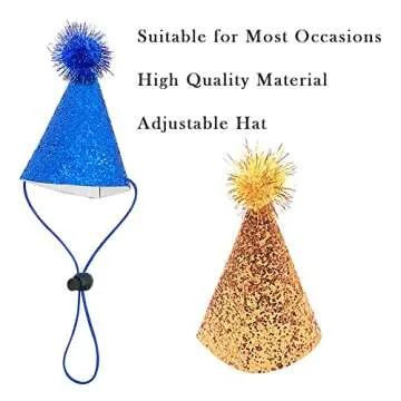 Pai Sence Vibrant Kids Cone Party Hats for Joyful Celebrations