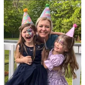 Pai Sence Vibrant Kids Cone Party Hats for Joyful Celebrations