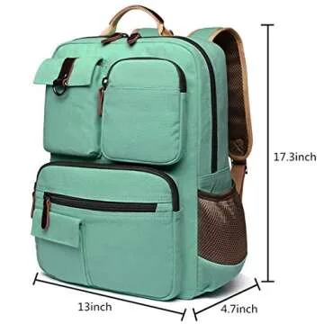 Durable CAMTOP Vintage Canvas Backpack for All Ages