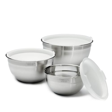 Cuisinart Stainless Steel Mixing Bowl Set - Three Essential Sizes
