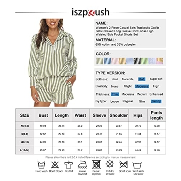 ISZPLUSH 2 Piece Women's Casual Set for All Occasions