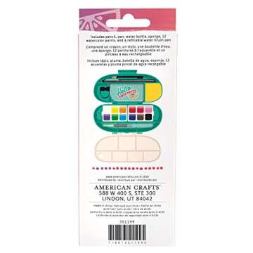 Amy Tangerine Stay Sweet Watercolor Kit for Creative Artists