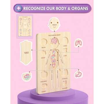 Lehoo Castle Kids Doctor Set Pink, Toddler Girl Toys 3-5, Wooden Doctor Kit , Pretend Play Medical Set with Stethoscope, Gift for Kids Toddlers Ages 3 4 5 6 Year Old