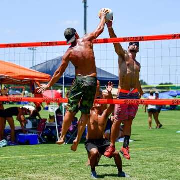 Adjustable Outdoor Volleyball Net System - Durable & Portable