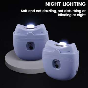 Electric Automatic Nail Clipper Automatic Fingernail Cutter with Nail Scraps Storage 300mAh USB Rechargeable Safety Fingernail Trimmer with LED Light Electric Fingernail Cutter Nail Scissors for Baby