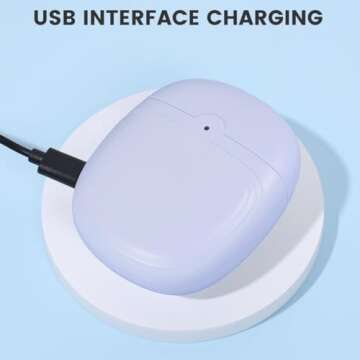 Electric Automatic Nail Clipper Automatic Fingernail Cutter with Nail Scraps Storage 300mAh USB Rechargeable Safety Fingernail Trimmer with LED Light Electric Fingernail Cutter Nail Scissors for Baby