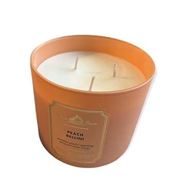 Peach Bellini 3 Wick Candle by Bath and Body Works 14.5 oz