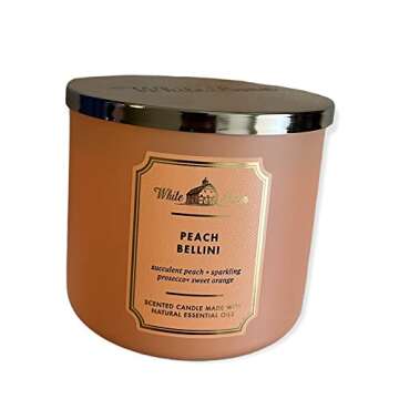 Peach Bellini 3 Wick Candle by Bath and Body Works 14.5 oz