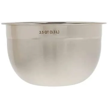 Tovolo Stainless Steel Mixing Bowl, 3.5 Qt, Easy Pour Design