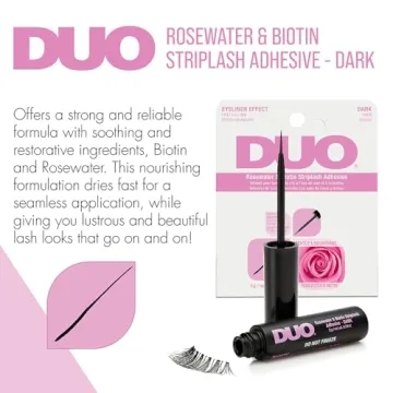 DUO Rosewater & Biotin Striplash Adhesive for Sensitive Eyes