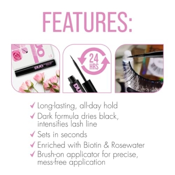 DUO Rosewater & Biotin Striplash Adhesive for Sensitive Eyes