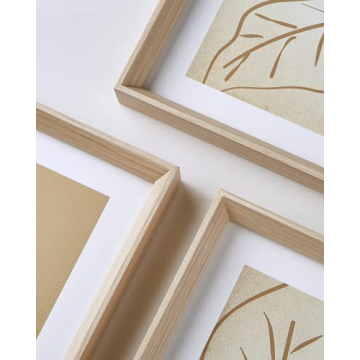 UPWOIGH Boho Framed Wall Art Set of 3 for Home Decor