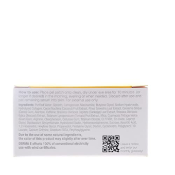 DERMA E Vitamin C Bright Eyes Hydro Gel Patches for All Ages