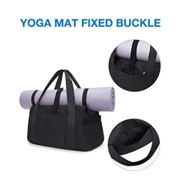Versatile BAGSMART Gym & Weekend Bag for All Occasions