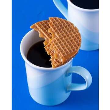 Daelmans Stroopwafel Variety Pack - Caramel, Chocolate, & Honey Waffle Cookies, Sweet Snack for Coffee & Tea, Authentic Soft Toasted Dutch Waffles, Certified Kosher Dairy - Pack of 3
