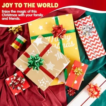 JOYIN 50 PCS Bows and Gift Ribbons Set for Every Occasion