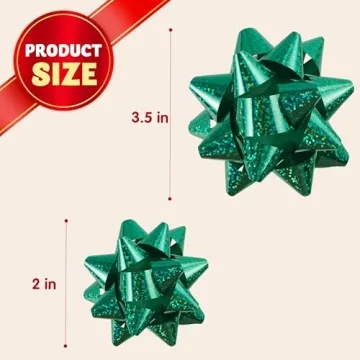 JOYIN 50 PCS Bows and Gift Ribbons Set for Every Occasion