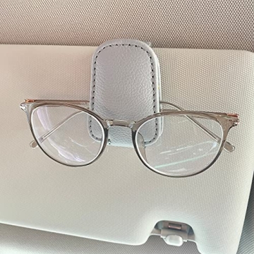 Stylish KIWEN Sunglasses Holder for Car Visor Clip