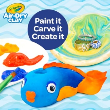 Crayola Air Dry Clay - Versatile Crafting Clay for All Ages
