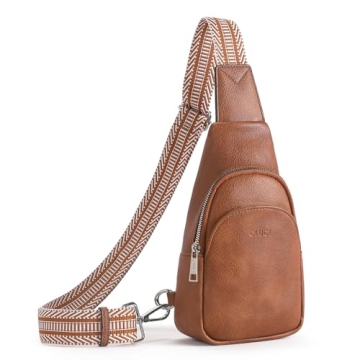CLUCI Small Vegan Leather Sling Bag – Stylish & Functional
