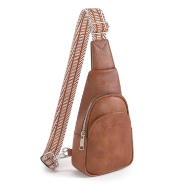 CLUCI Vegan Leather Sling Bag for Women