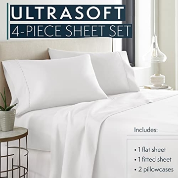 HC Collection Luxury Bed Sheets Set - Hypoallergenic & Fade Resistant