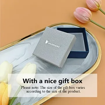 Firstmeet Natural Freshwater Shell Choker Necklace for Women