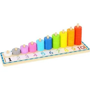 Fat Brain Toys Counting Stacker - Stacking Fun for Babies