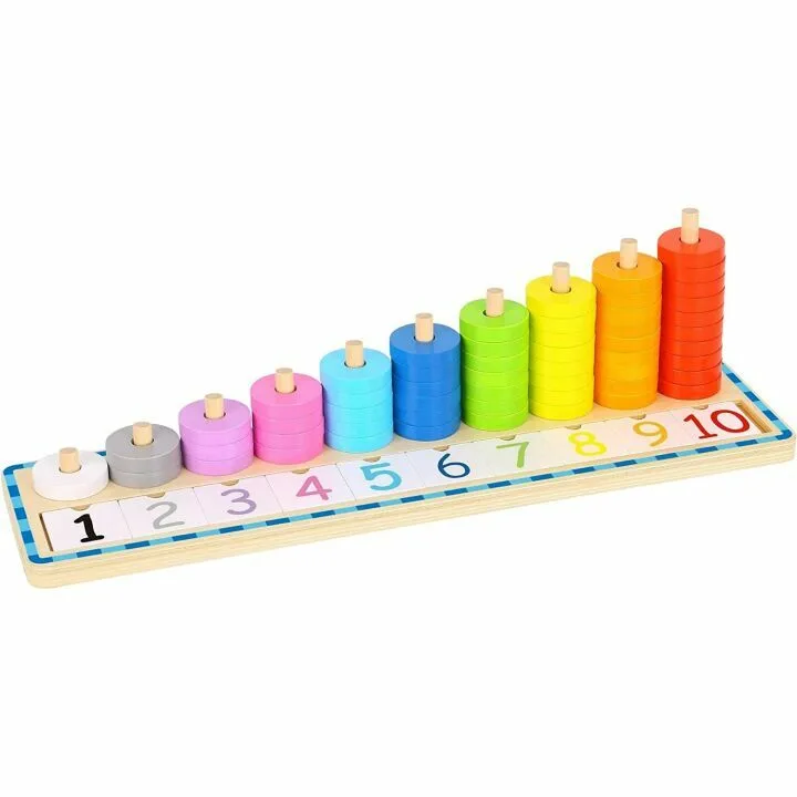 Fat Brain Toys Counting Stacker - Stacking Fun for Babies