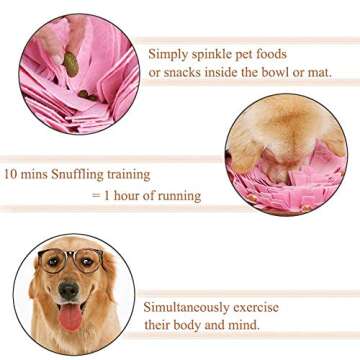 Snuffle Mat for Dogs - Engaging Slow Feeding & Fun Game