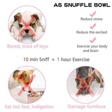 Snuffle Mat for Dogs - Engaging Slow Feeding & Fun Game