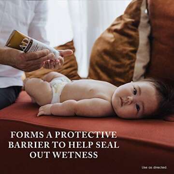 A+D Original Diaper Rash Ointment, Baby Skin Protectant With Lanolin and Petrolatum, Seals Out Wetne...