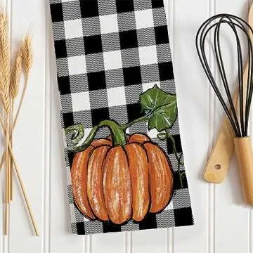 ARKENY Fall Kitchen Towels Set - Seasonal Home Decor