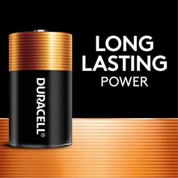 Duracell Coppertop D Batteries 8 Count Pack Power and Longevity