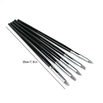 Hamineler 20pc Silicone Clay Sculpting Tools - Shaping, Modeling, Carving Set for Pottery, Sculpture